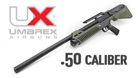 THE NEW .50 CALIBER UMAREX HAMMER IS AN AIR RIFLE!